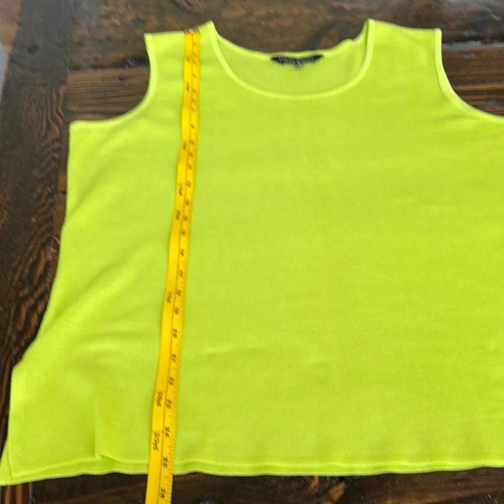 Ming Wang Green Relaxed Fit Top Size XL - Picture 5 of 6
